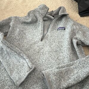 Patagonia women’s better sweater 1/4 zip fleece